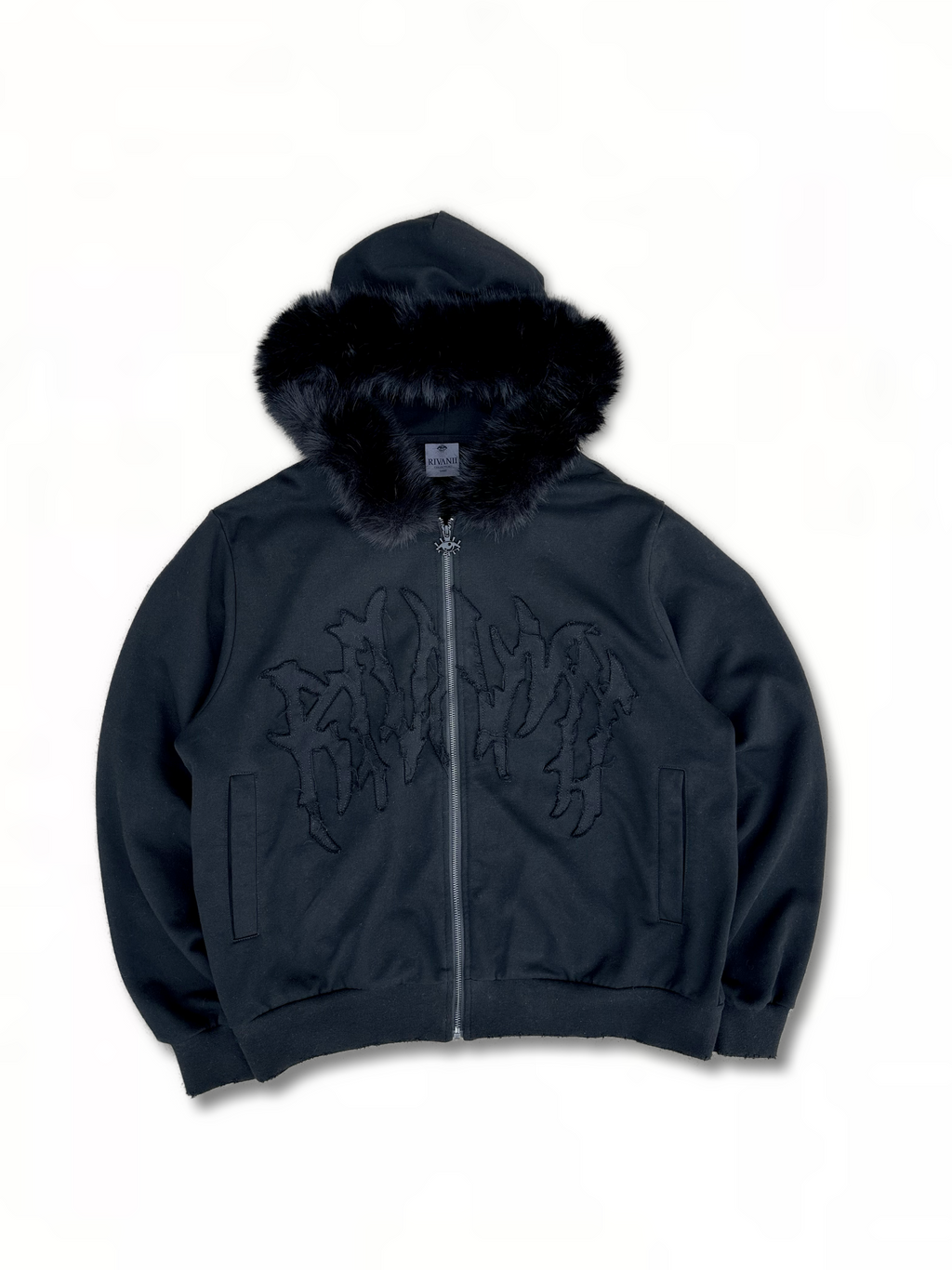 RIVANII Fur Zip-Up